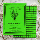 Search for whimsical bridal shower invitations Modern