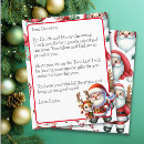 Search for letter to santa stationary Watercolor