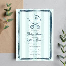 Search for stroller baby boy shower invitations Pram