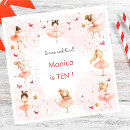Search for ballet napkins Girl