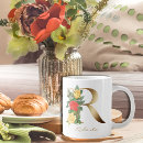 Search for monogram r mugs For her