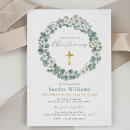 Search for eucalyptus christening invitations Flowers