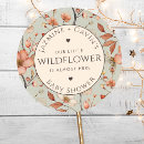 Search for bohemian stickers Wildflower baby shower