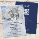 Search for winter wonderland wedding invitations Qr code