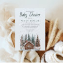 Search for tree baby shower invitations Rustic