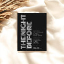 Search for retro rehearsal dinner invitations The night before