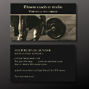 Search for fitness trainer business cards Instructor