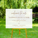 Search for happily ever after signs Minimal modern