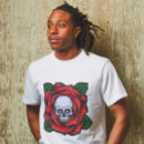Search for red rose tshirts Skull