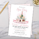 Search for spa day birthday invitations Bridal