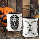 Search for los muertos mugs Black and white