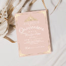 Search for mis quince invitations Glitter