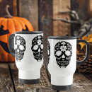 Search for sugar skull travel mugs Halloween