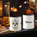 Search for calavera mugs Día de los muertos