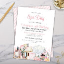 Search for adult spa party invitations For her