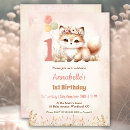 Search for woodland fox invitations Pink
