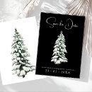 Search for winter wonderland save the date postcards Woodland