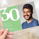 Search for green 30th birthday invitations Thirty