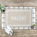 Search for last name doormats Design your own