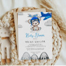 Search for aviation baby shower invitations Watercolor