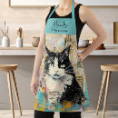 Search for cat lover aprons For cat lovers