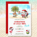 Search for bbq christmas invitations Santa