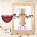 Search for funny wine cartoon postcards For her