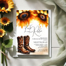 Search for sunflower cowgirl invitations Country