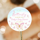 Search for pink gold baby stickers Butterflies