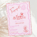 Search for whimsical engagement party invitations Quirky