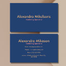 Search for navy blue business cards Luxury