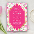 Search for fuchsia and gold wedding invitations Pattern