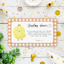 Search for chickens invitations Yellow