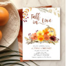 Search for thanksgiving bridal shower invitations Fall in love