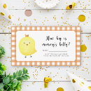 Search for chickens invitations Yellow