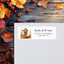 Search for maple tree return address labels Thanksgiving