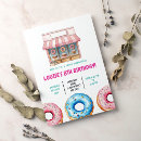 Search for pink doughnut invitations Pastel
