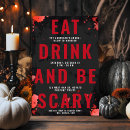 Search for eat drink and be scary invitations Spooky
