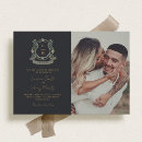 Search for watercolor crest wedding invitations Vintage