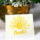 Search for sun thank you cards Yellow