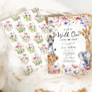 Search for purple giraffe baby shower invitations For her