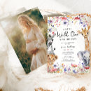 Search for photo baby girl shower invitations Wildflower
