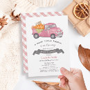Search for pumpkin baby girl shower invitations Gingham