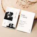 Search for photo wedding save the dates Modern