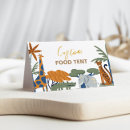 Search for safari place cards Animals
