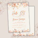Search for ivory birthday invitations Flowers