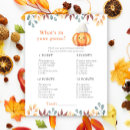 Search for fall baby shower games Watercolor