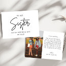 Search for sister cards Sister in law