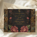 Search for gothic bridal shower invitations Vintage