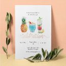Search for adult pool party invitations Blue